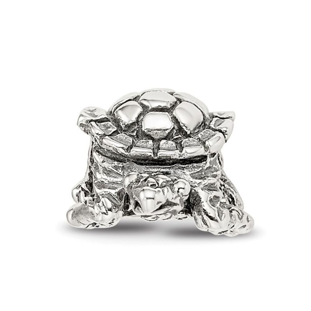 Kazi Luxury Sterling Silver Reflections Turtle Be… - image 3